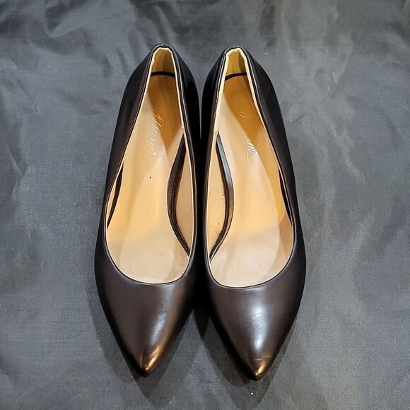 MIIM POINTED TOE SLIP-ON WOMEN"S LOW HEEL PUMPS - Picture 4 of 11